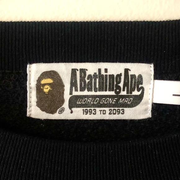 A Bathing Ape Tech Equipment Crew Neck - Picture 6 of 7
